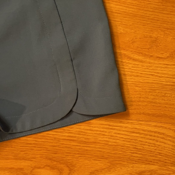 Periwinkle Scallop Hot Shorts - Picture 3 of 4